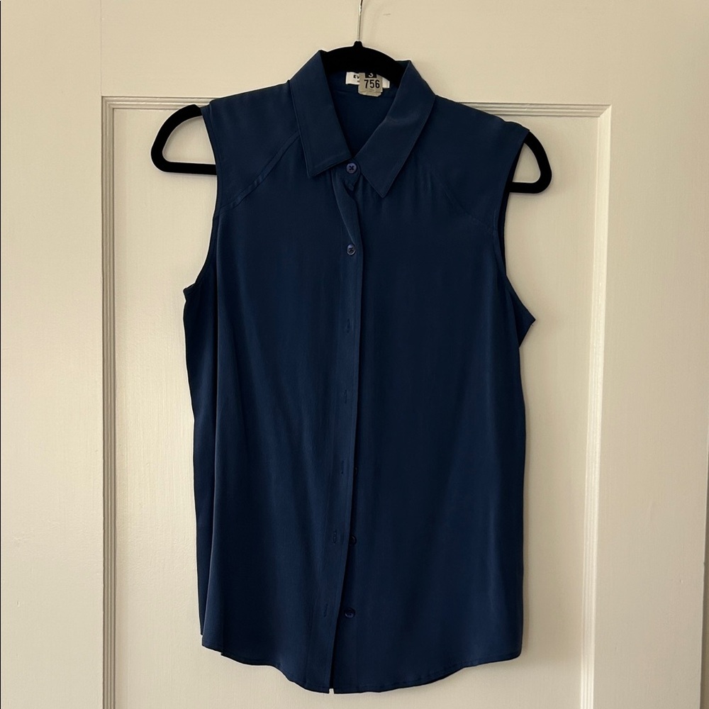 Everlane silk button up